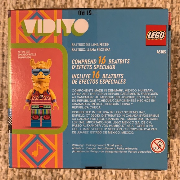 LEGO VIDIYO 43105 Party Llama BeatBox Music Video Maker 16 Special Effects New - Picture 3 of 6